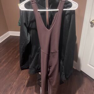 Old Navy Women's Chocolate Brown Jumpsuit